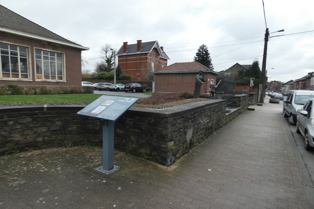 Monument Yvonne Vieslet Monceau-sur-Sambre