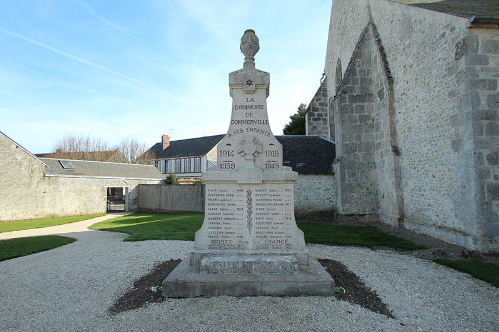 Oorlogsmonument Gommerville #1