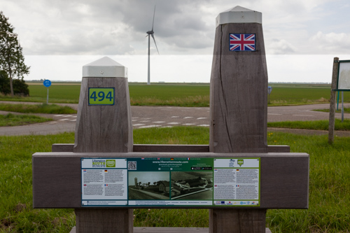 Liberation Route Marker 494 #2