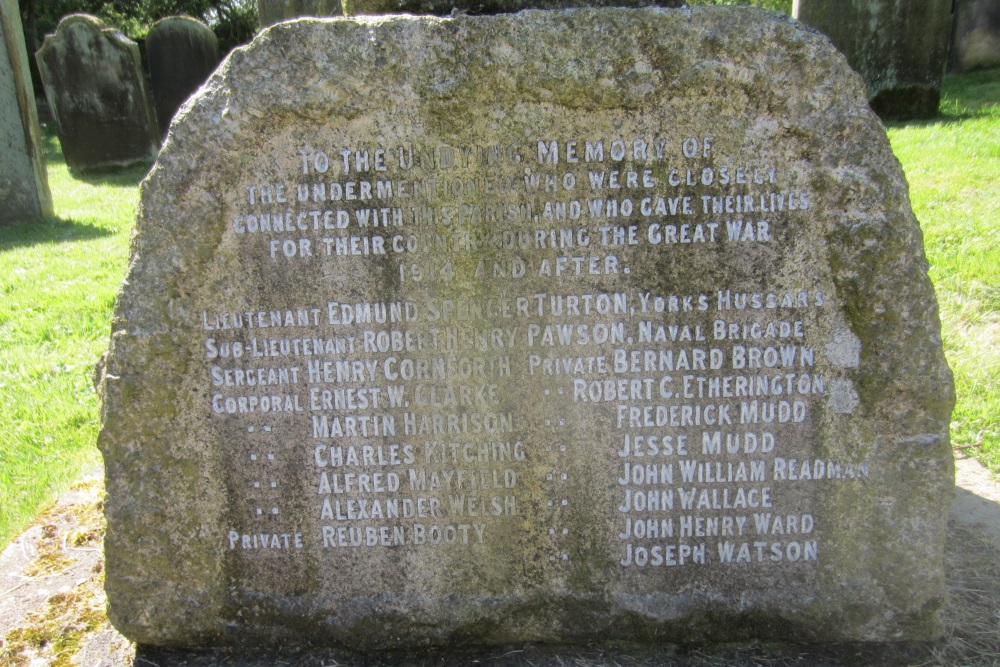 War Memorial Kildale #1