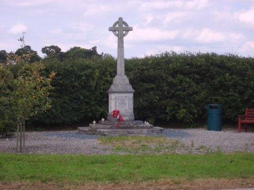 Oorlogsmonument Sand Hutton en Claxton #1