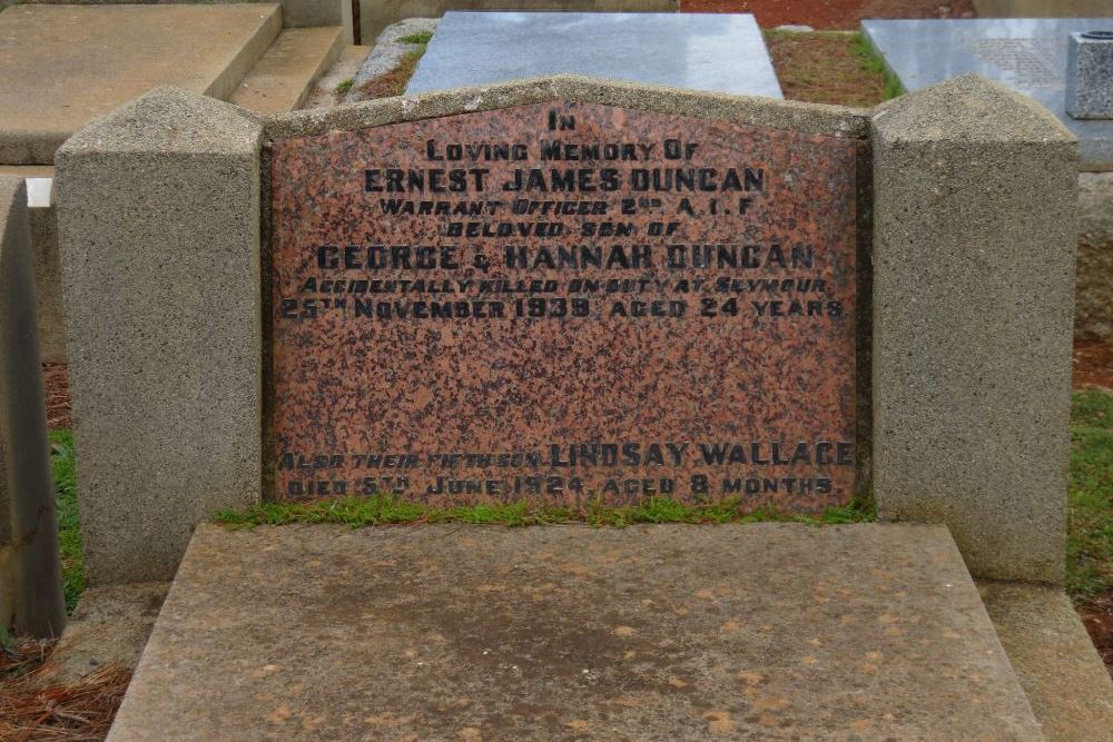Commonwealth War Grave Bulla Civil Cemetery