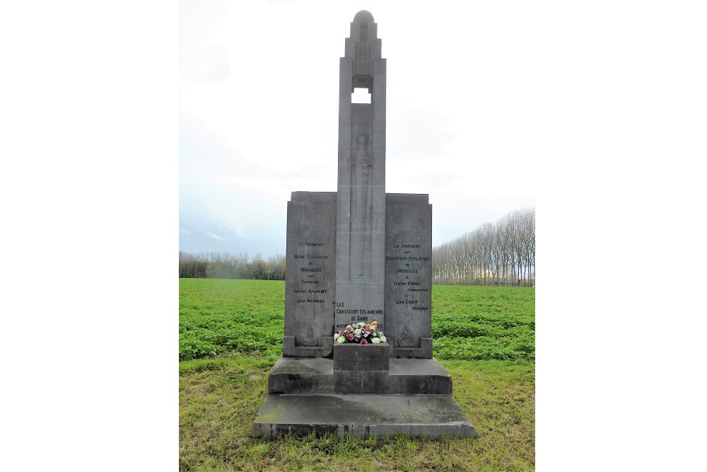 Herdenkingsmonument Belgische Compagnie Cyclisten