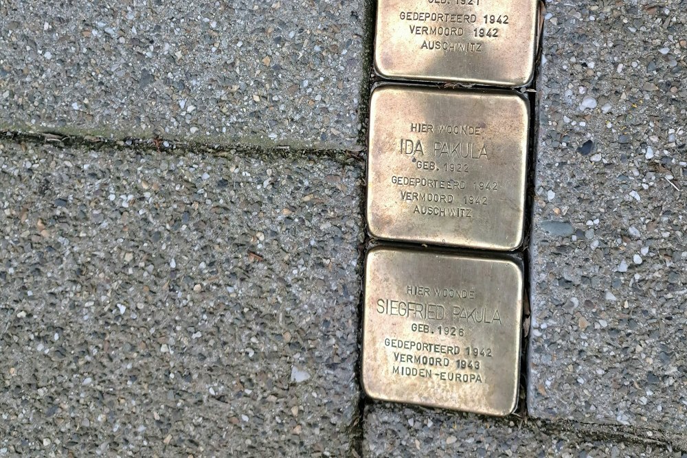 Stolpersteine Landweringstraat 6 (nu Landweringstr. 13) #2