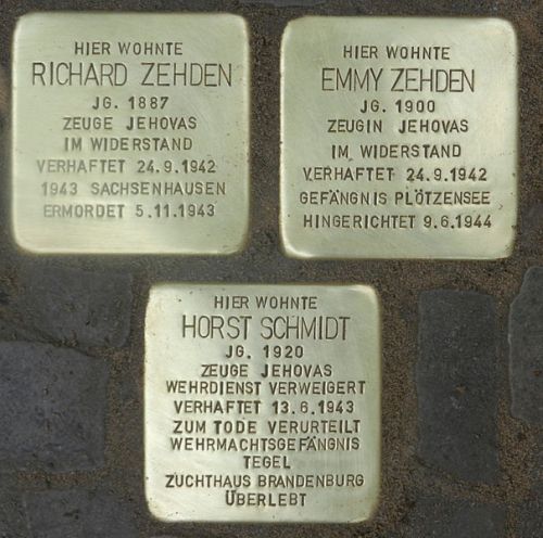 Stolpersteine Franzstrae 32