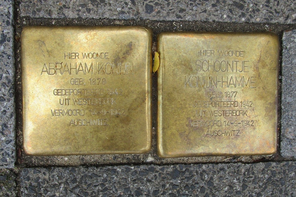 Stolpersteine Van Imhoffstraat 39 #1