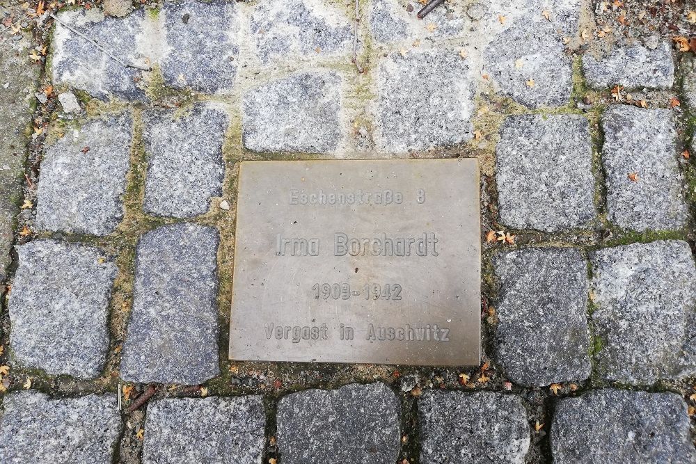 Memorial Stone Eschenstraße 8