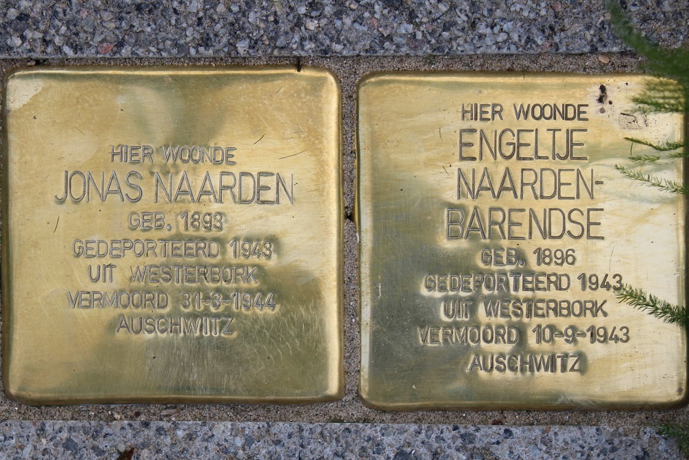 Stolpersteine Adrianalaan 165 #4