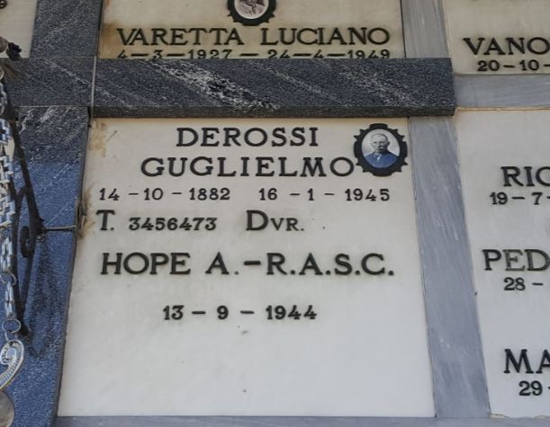 Commonwealth War Grave Gravellona Toce Cemetery