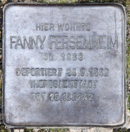 Stolperstein Grogrschenstrae 35 #1