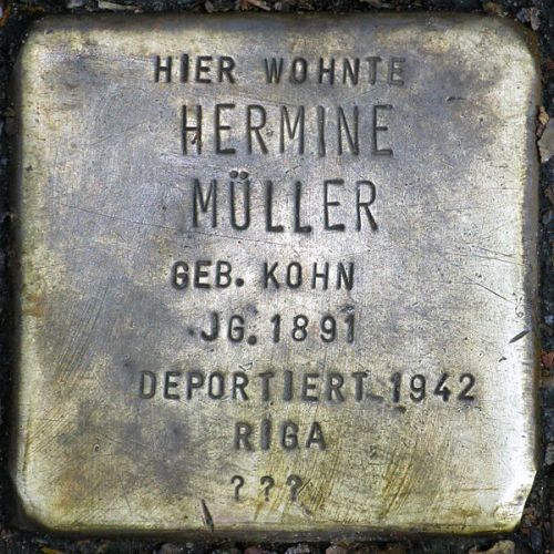 Stolpersteine Waldemarstraße 70