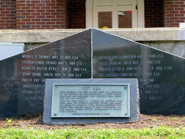 Monument Vietnam-Oorlog Barren County #1