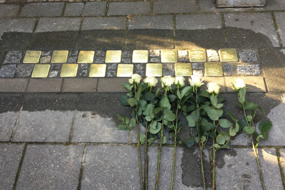 Stolpersteine Huize Dina Duinlustparkweg 96 (was nr. 60)