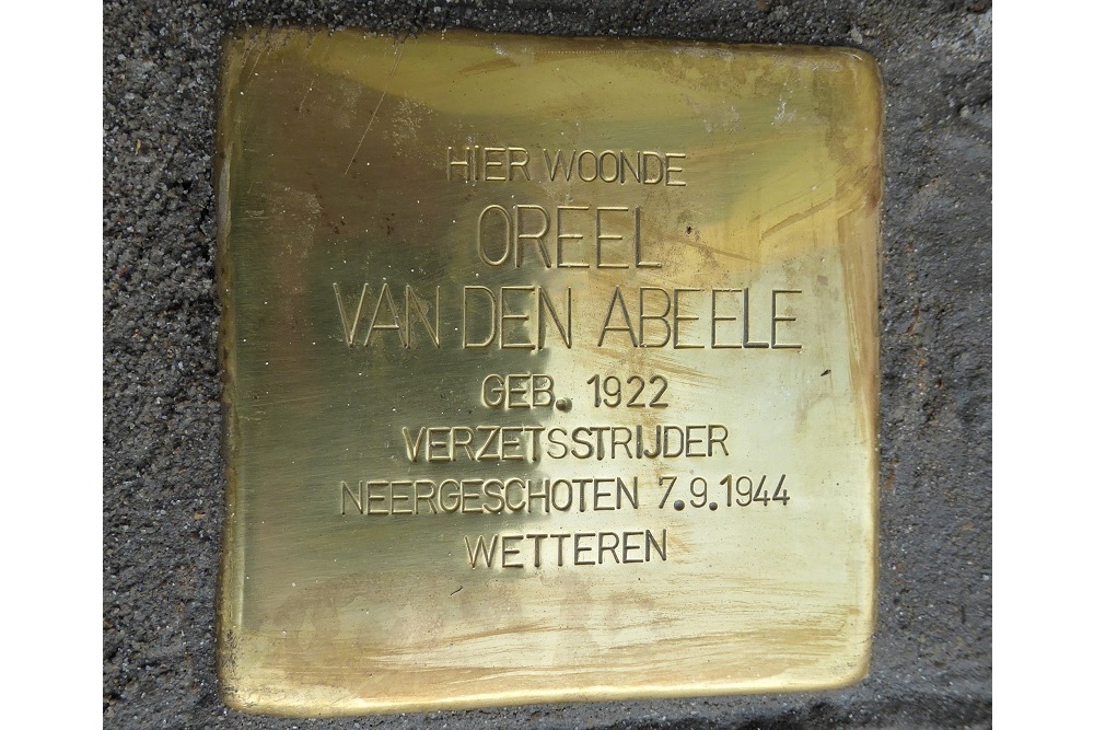 Stolperstein Wanzelestraat 20 #1