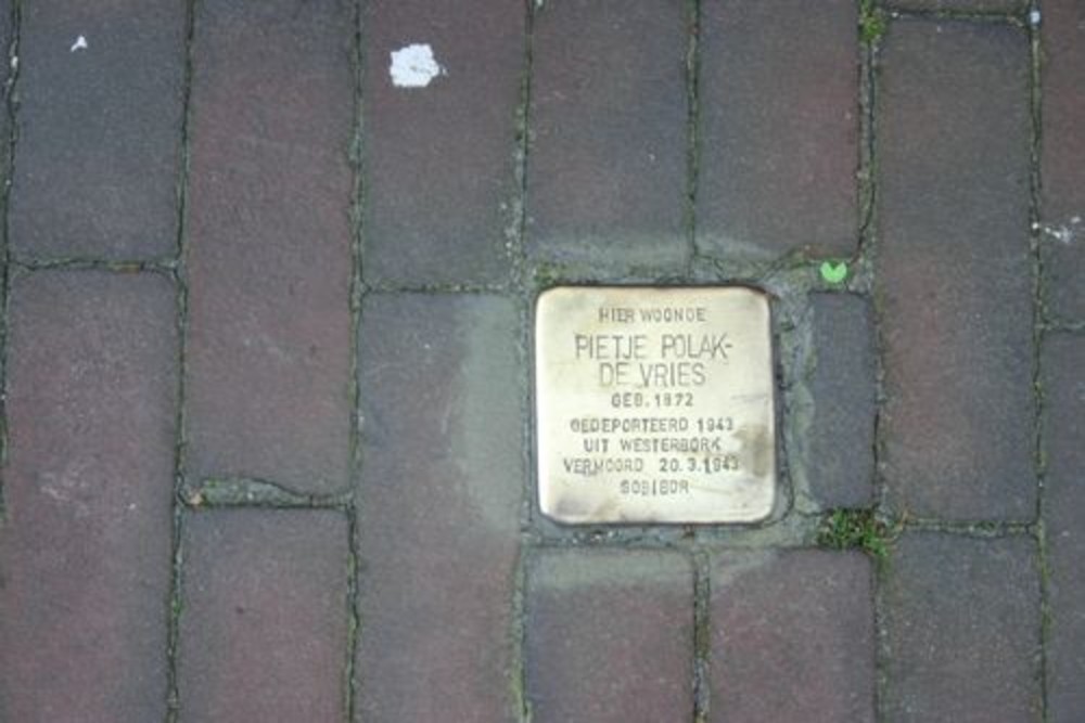 Stolperstein Simon Stijlstraat 6 #1