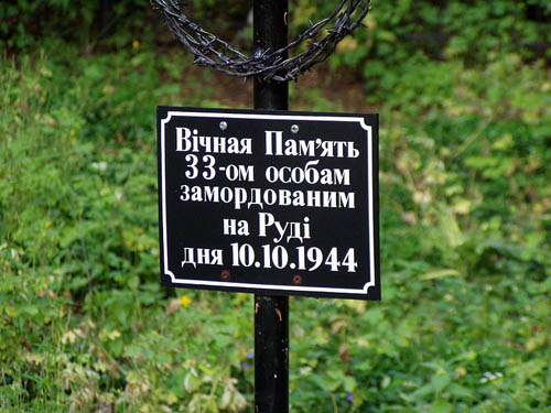 Symbolic Mass Grave Ukrainian Civillians #2
