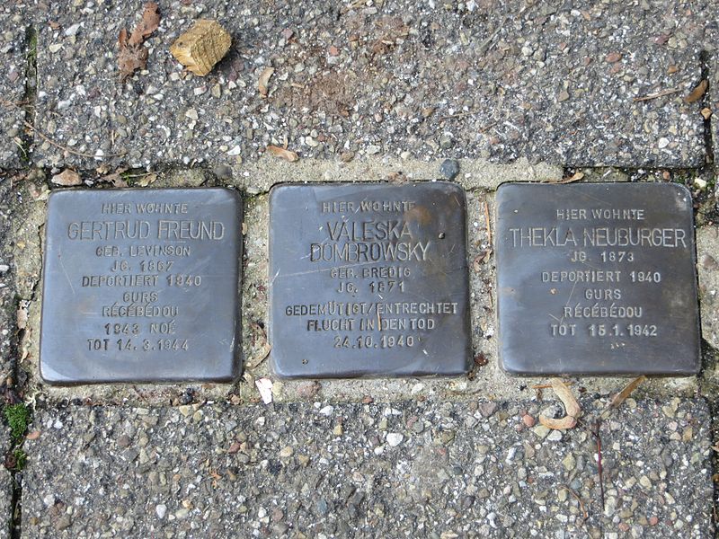 Stolpersteine Stadelhoferstrae 5