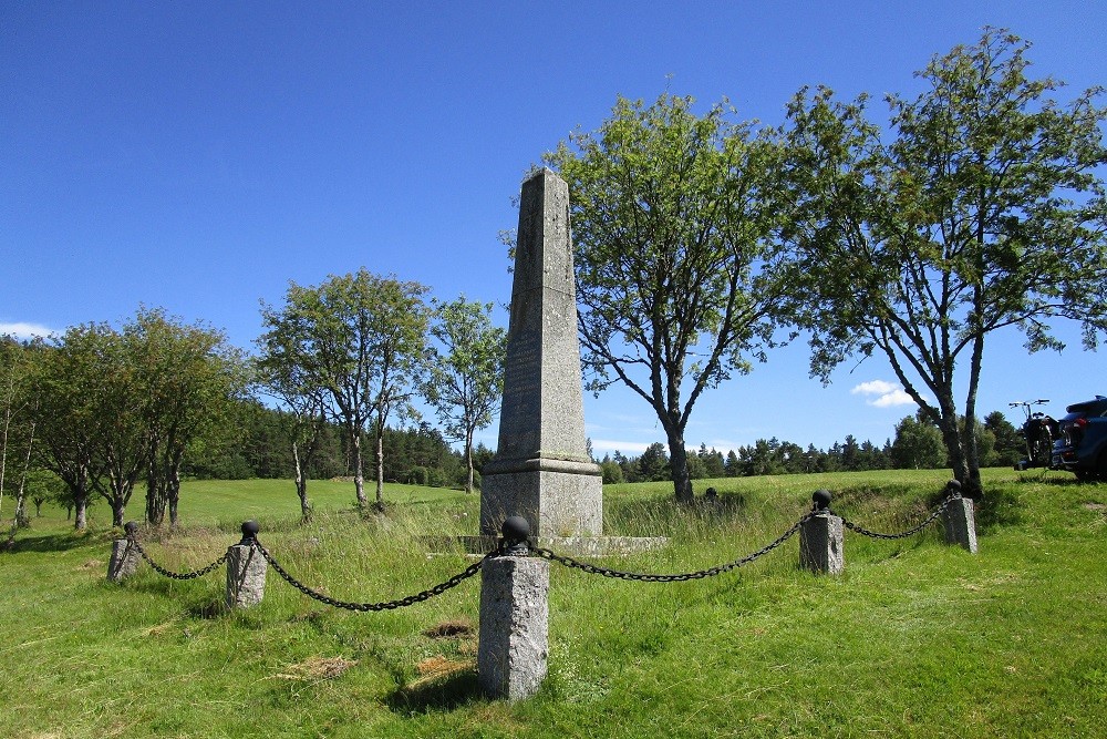 Oorlogsmonument nabij de Col du Linge #1