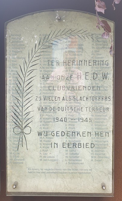 Memorial Perished Members HW-HEDW Football Club #2