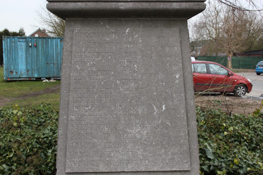 Oorlogsmonument Grembergen #3