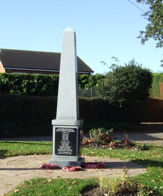 War Memorial Wigginton #1