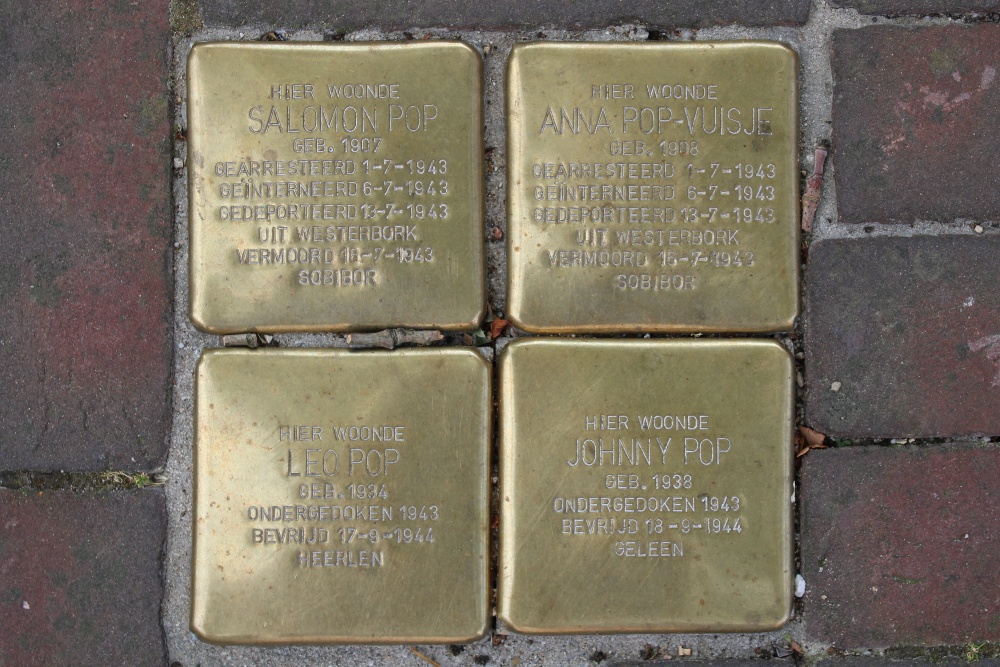 Stolpersteine 's-Gravesandeplein 3
