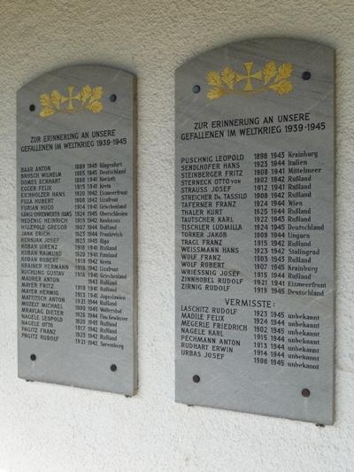 War Memorial Krumpendorf-Pirk #3