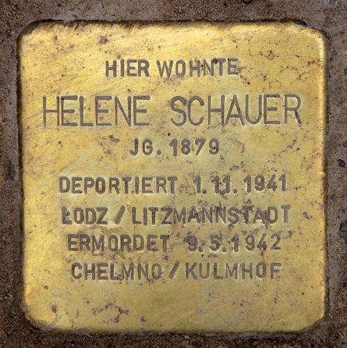 Stumbling Stone Riemeisterstraße 161