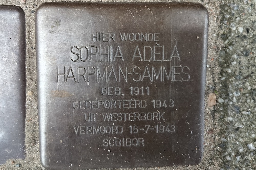 Stolpersteine Van der Dussenstraat 12a #4