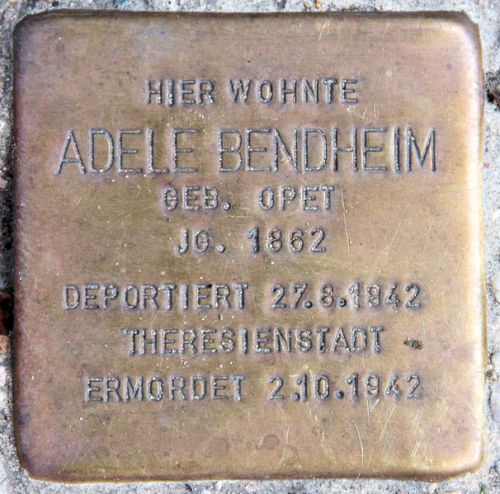 Stolpersteine Steinstrae 4