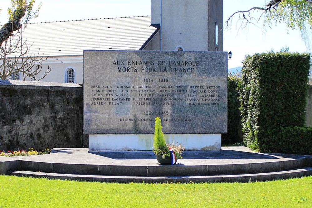 Oorlogsmonument Lamarque-Pontacq #1