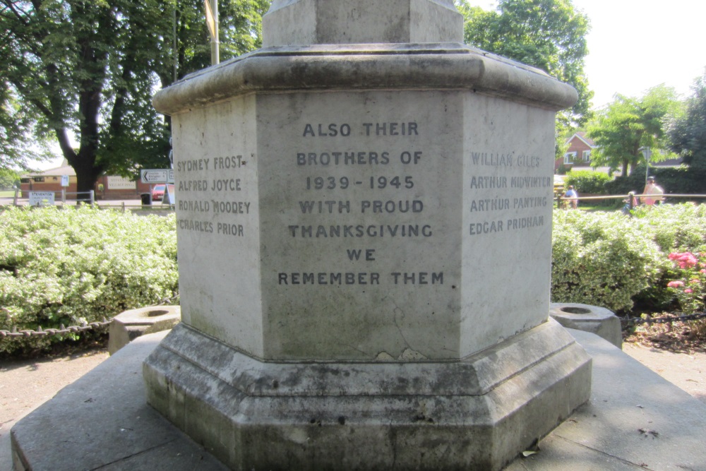 War Memorial Steventon #2