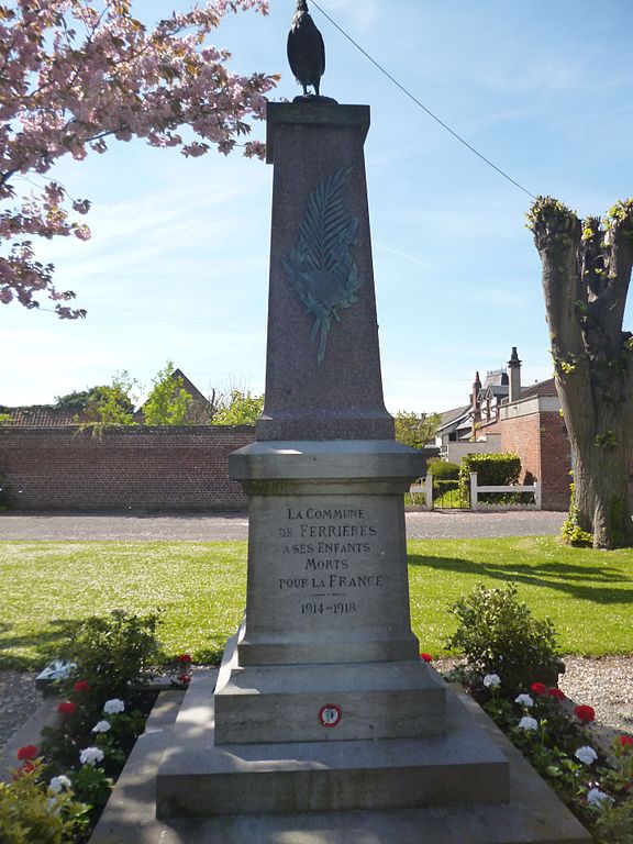 Oorlogsmonument Ferrières