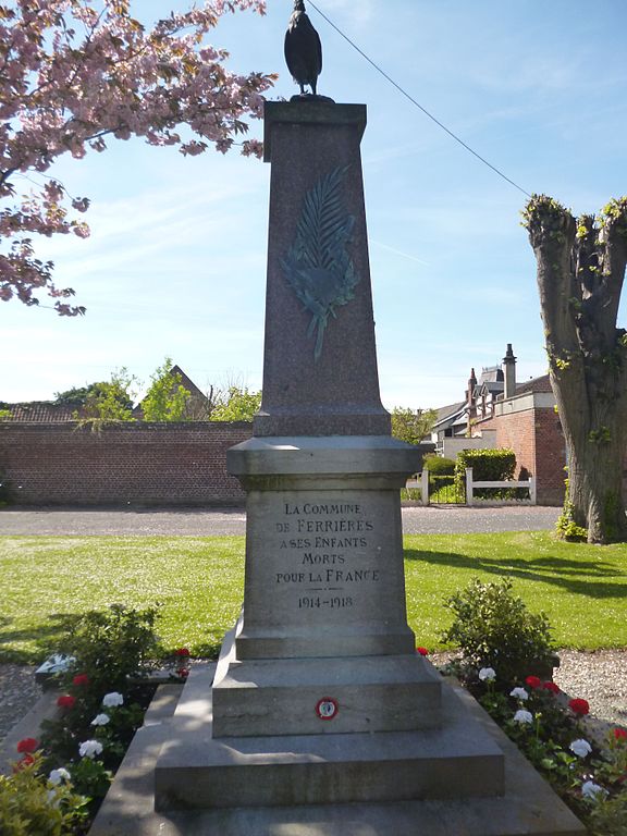 Oorlogsmonument Ferrires