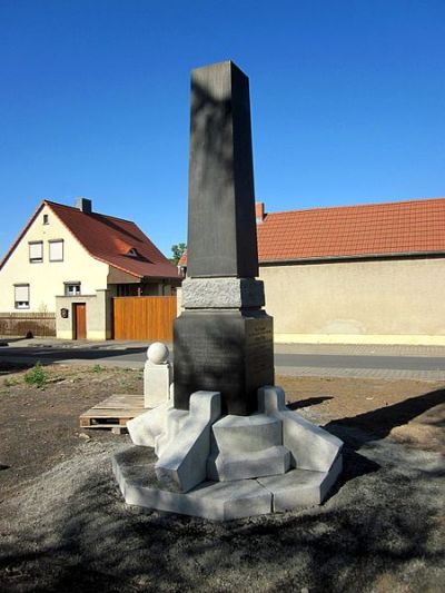 Monument Eerste Wereldoorlog Albersroda #1