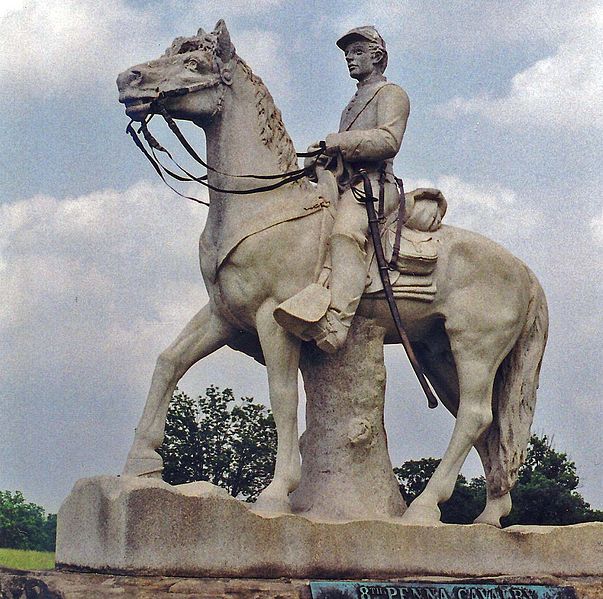 Monument 8th Pennsylvania Cavalry Regiment #1