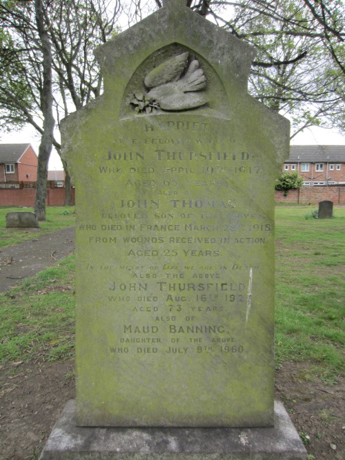 Remembrance Texts North Ormesby Cemetery #3