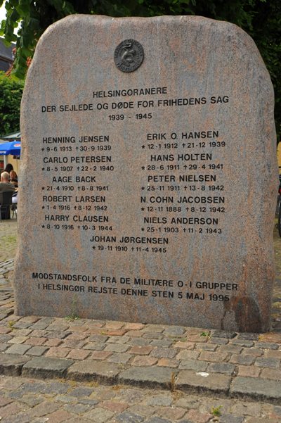 Memorial Killed Residents Helsingør