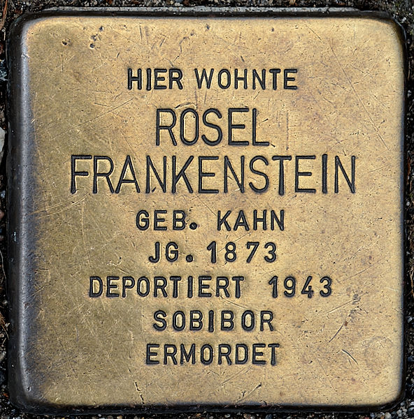 Stumbling Stones Elisenstraße 10 #2
