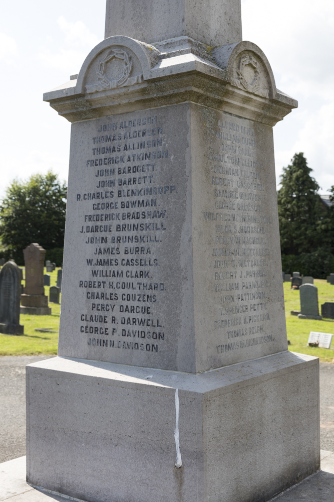 Oorlogsmonument Appleby St. Lawrence & Appleby St. Michael #3