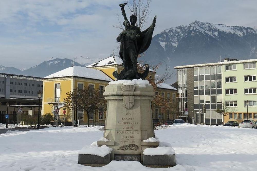 Oorlogsmonument Albertville #1