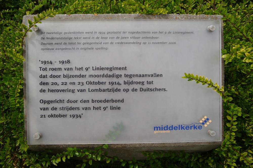 Oorlogsmonument Lombardsijde #2