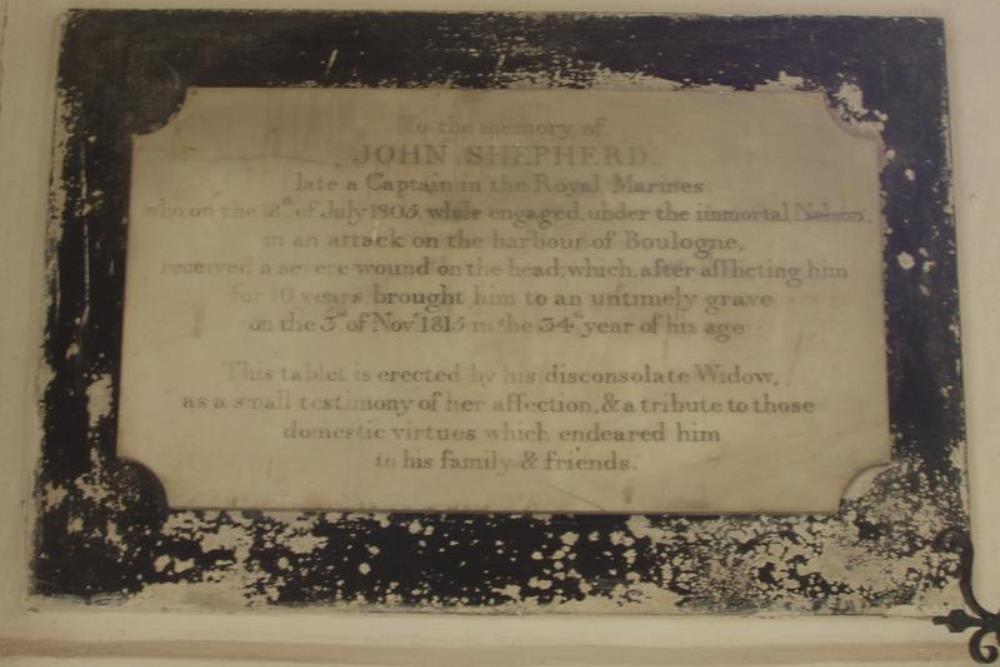 Gedenkteken Captain John Shepherd