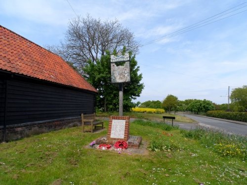 Oorlogsmonument Whepstead #1