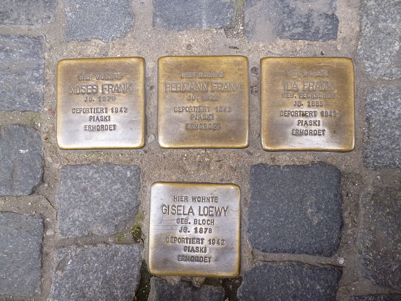 Stolpersteine Obere Bachgasse 18