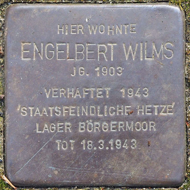 Stolperstein Klosterhofweg #2