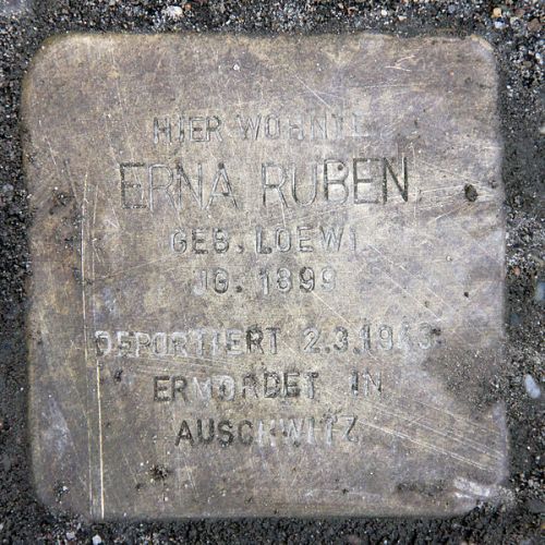 Stolpersteine Dahlmannstrae 10 #3