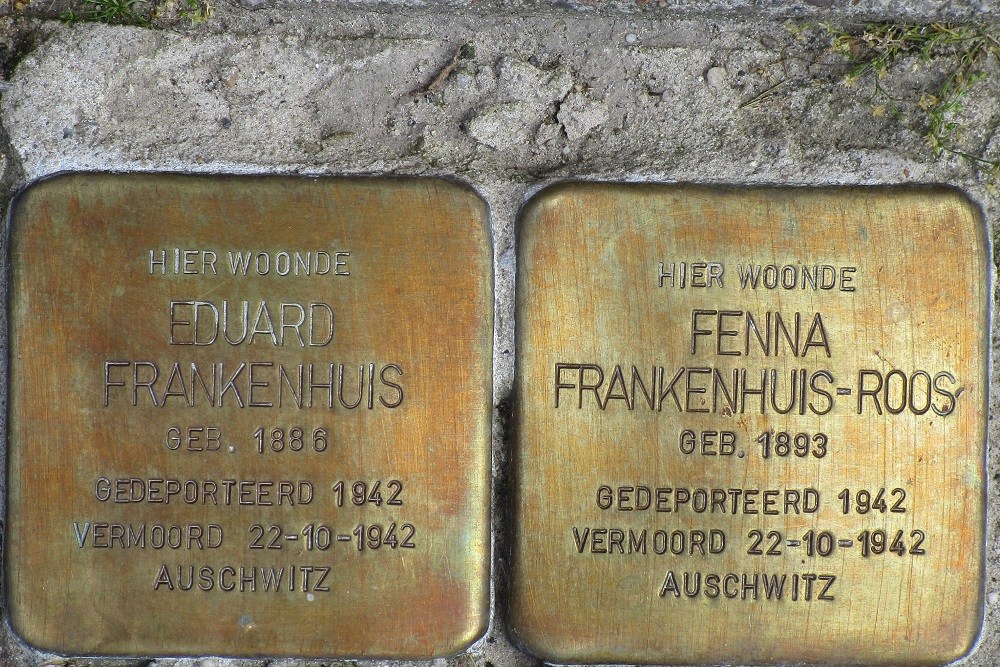 Stolpersteine Rohofstraat 25 #2