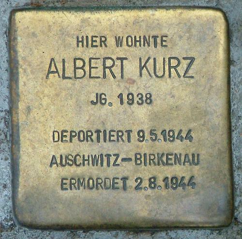 Stolpersteine Badergasse 6 #5