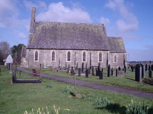 Commonwealth War Grave St. Celer Churchyard #1